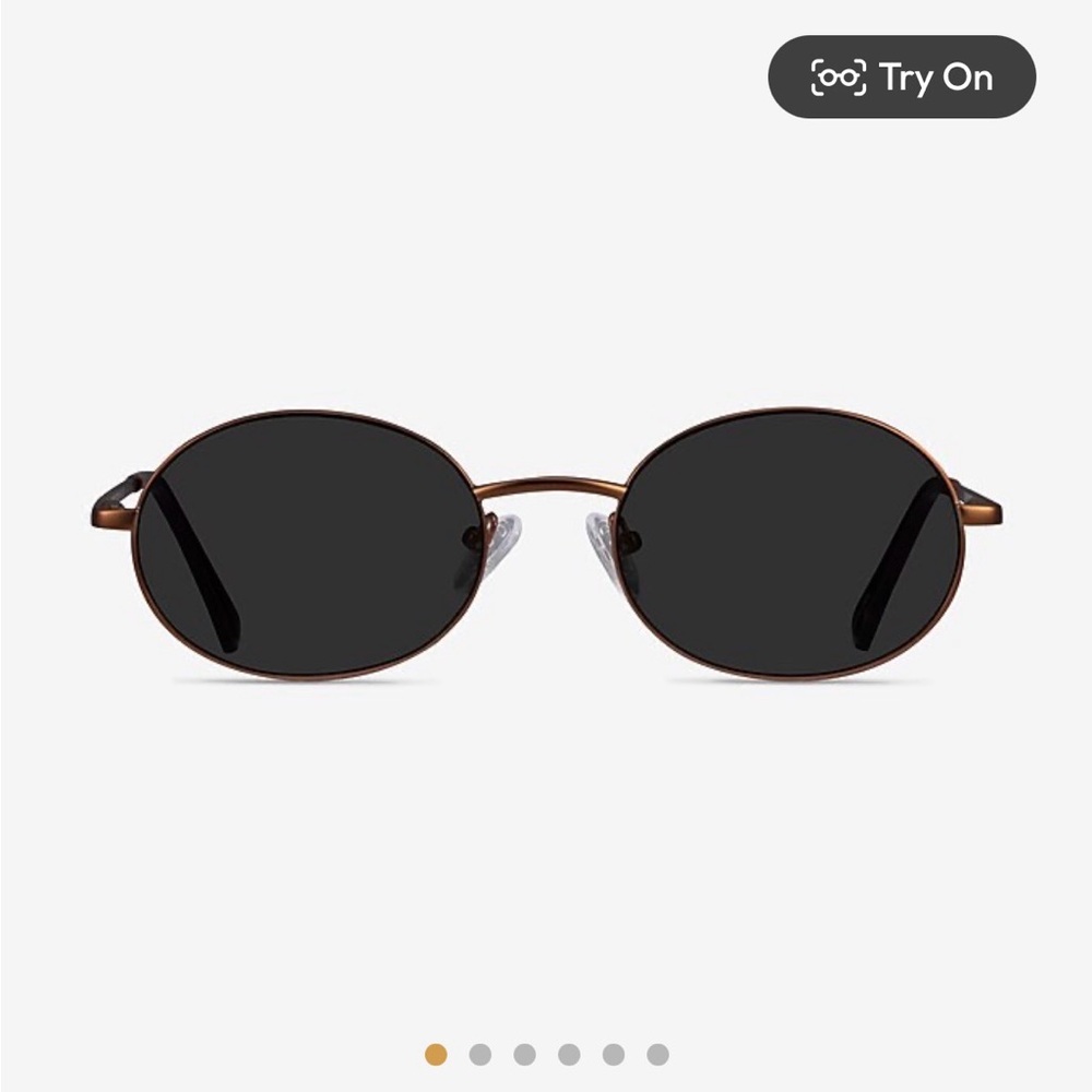 Culture Oval Bronze Sunglasses